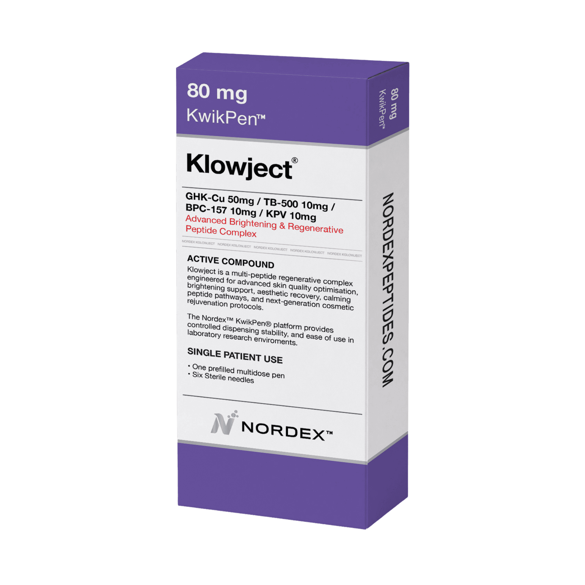 Klowject laboratory research peptide